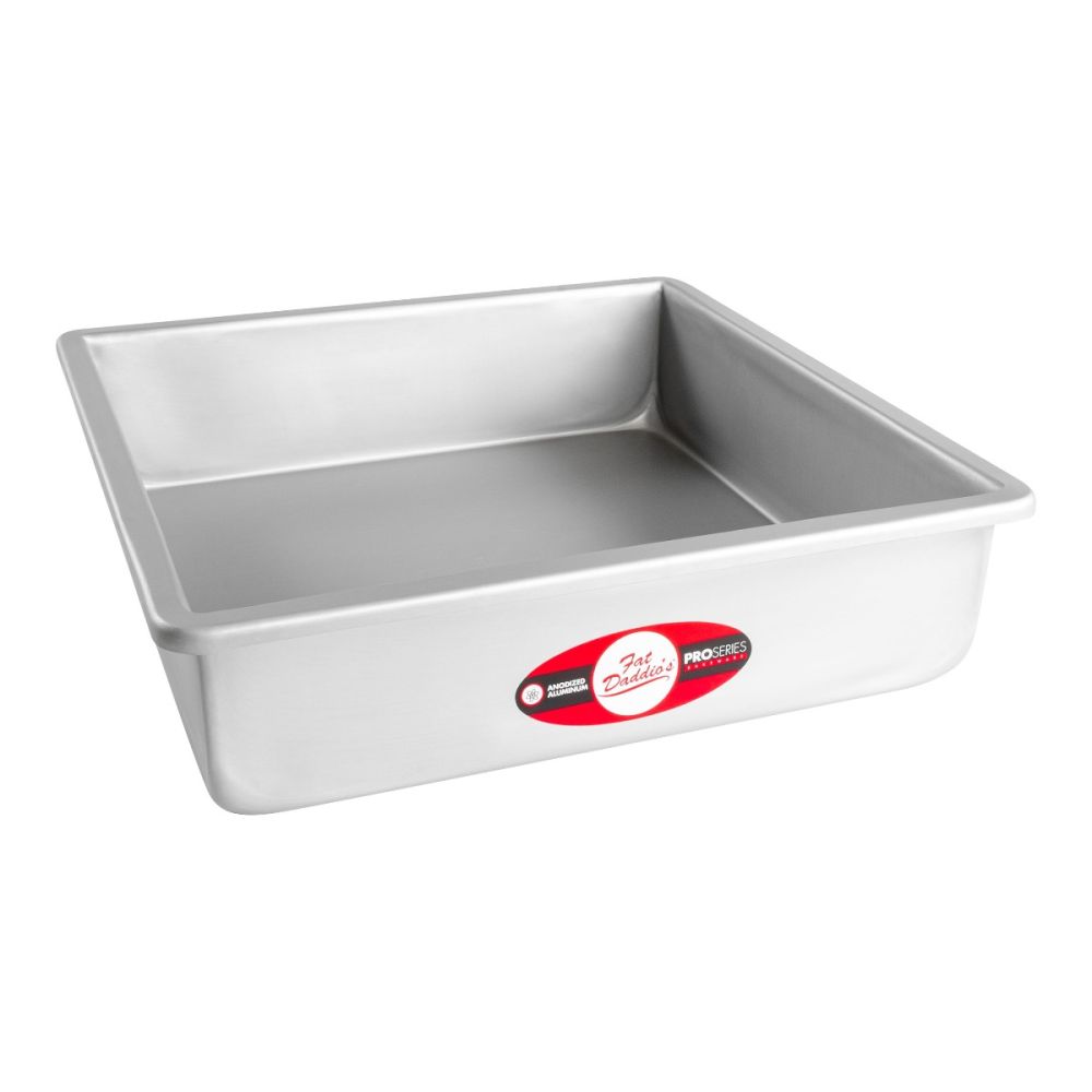 FAT DADDIO'S SQUARE CAKE PAN 12 X 12 X 3 - Spoons N Spice