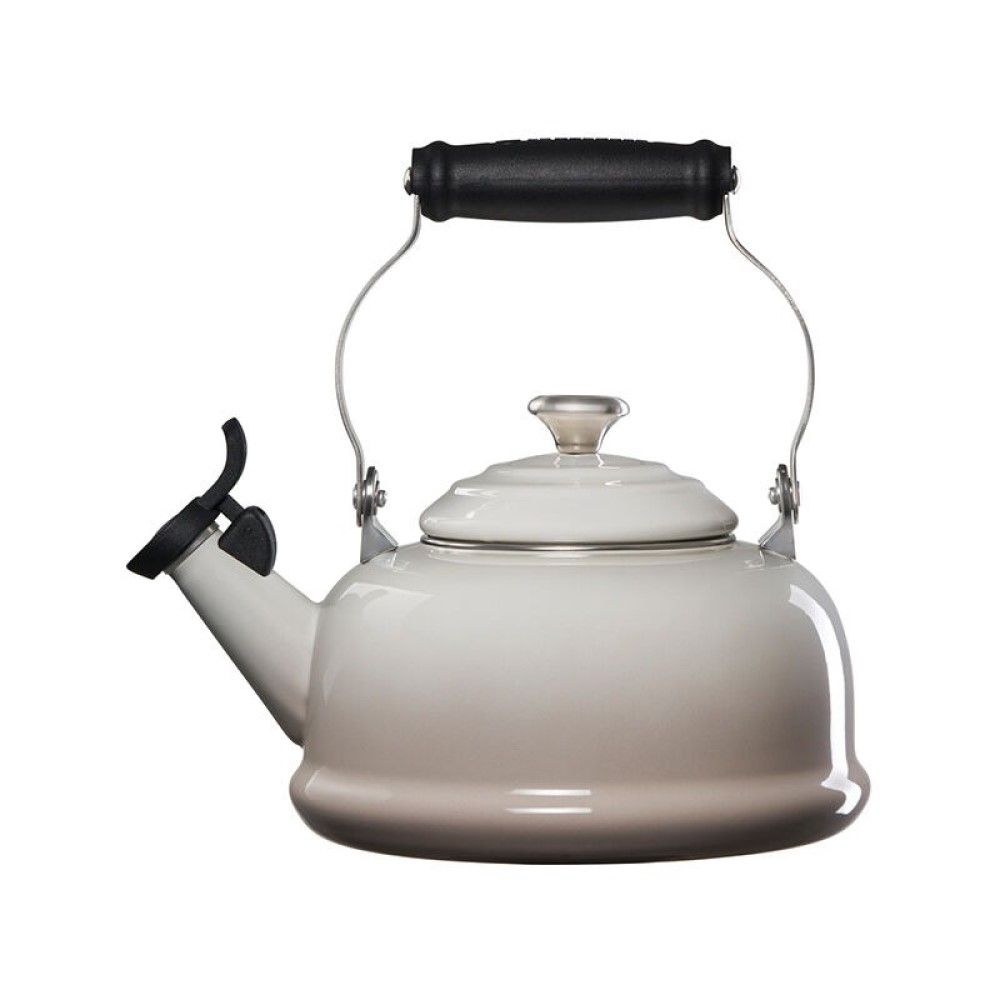 1.7 Qt. Classic Whistling Kettle with Stainless Steel Knob Meringue Le Creuset Everything Kitchens