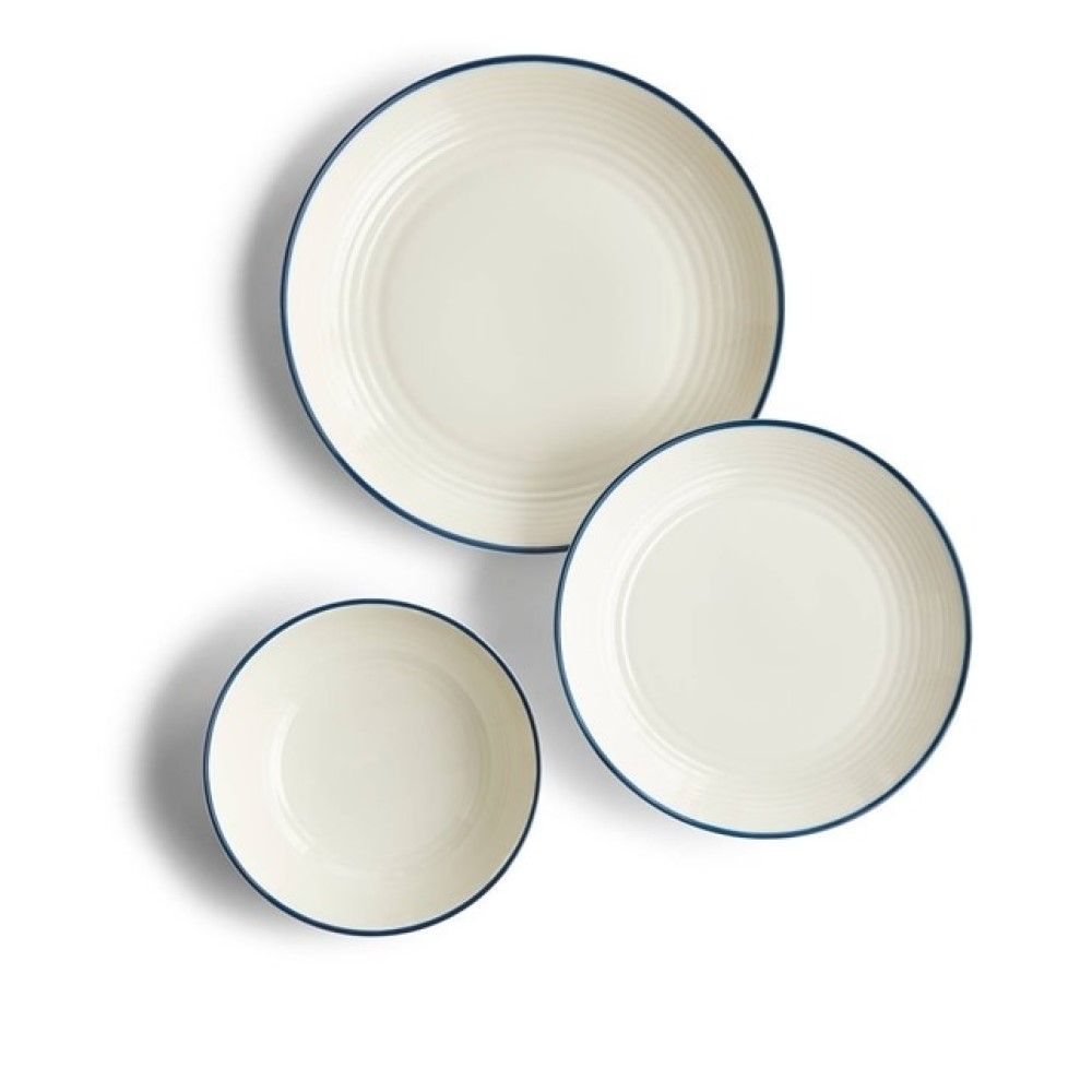 Gordon Ramsay Maze 12 Piece Dinnerware Set Denim Line Royal Doulton Everything Kitchens