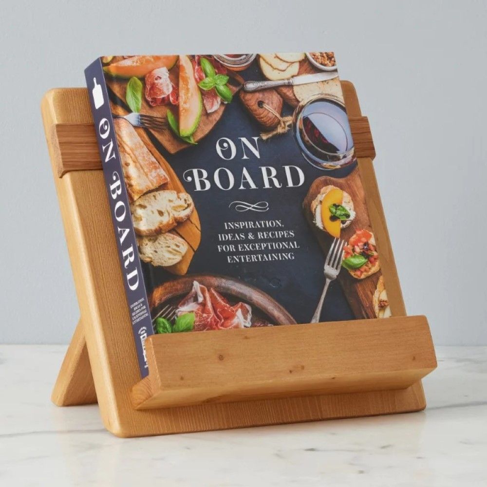 Cookbook & Tablet Holder (Natural) etúHOME Everything Kitchens