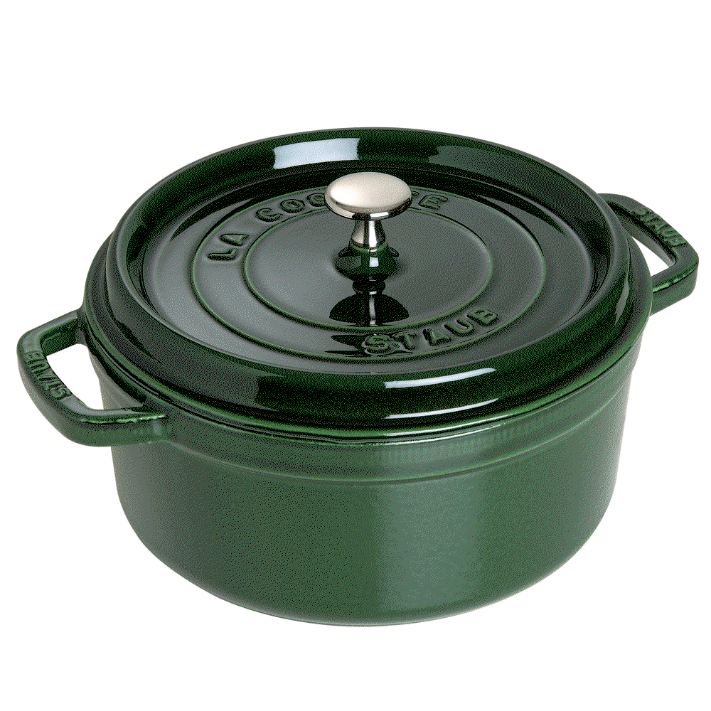 STAUB LA COCOTTE バジルグリーン 14cm Round Cocotte/Dutch Oven 2.75qt - Basil Green | Staub | Everything
