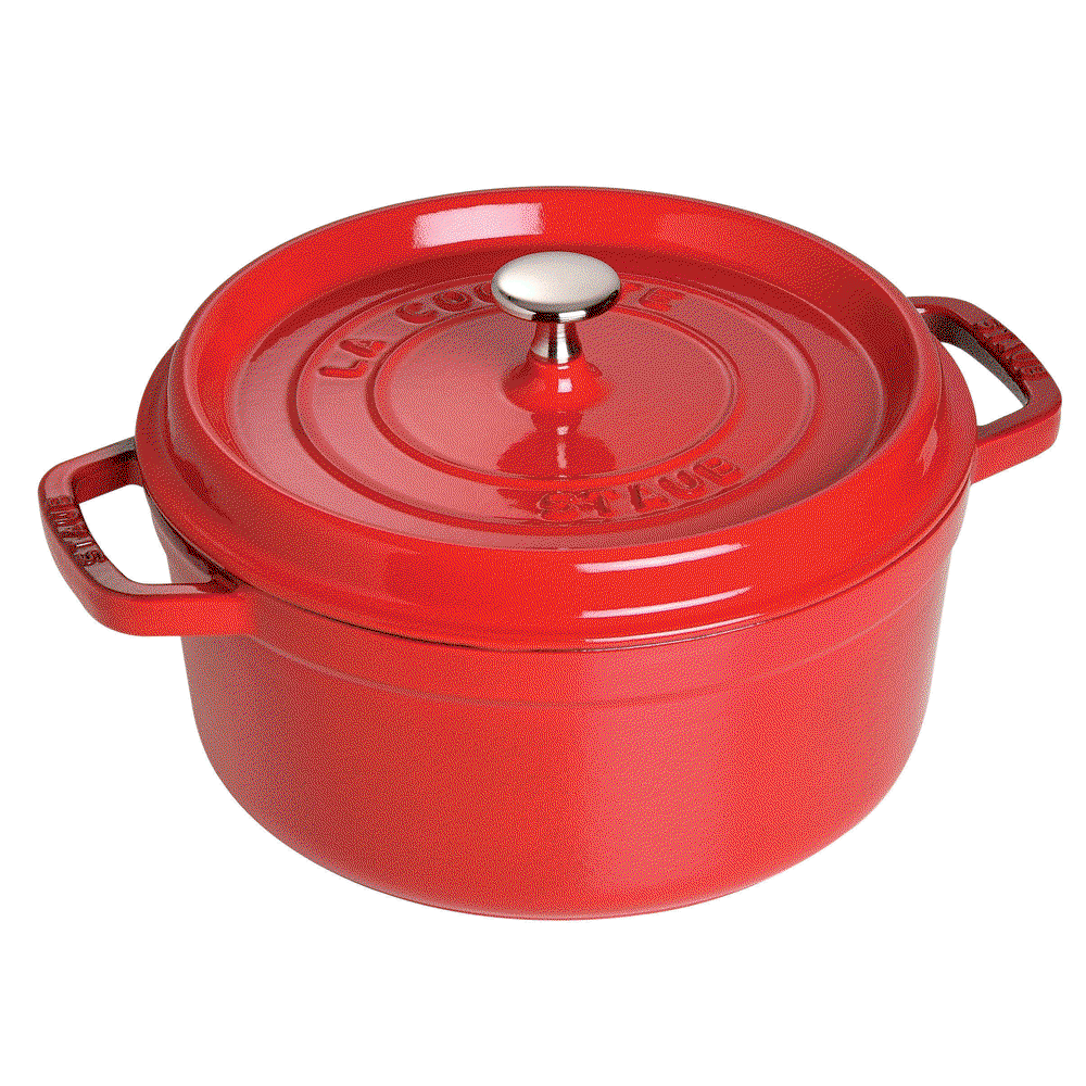 Round Cocotte/Dutch Oven 2.75qt - Cherry | Staub | Everything Kitchens
