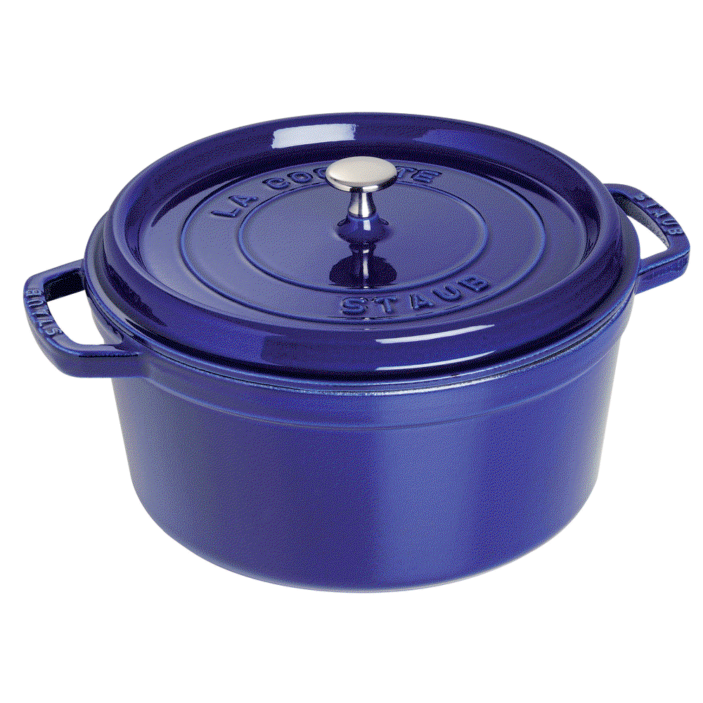 Round Cocotte/Dutch Oven 2.75qt - Dark Blue | Staub | Everything