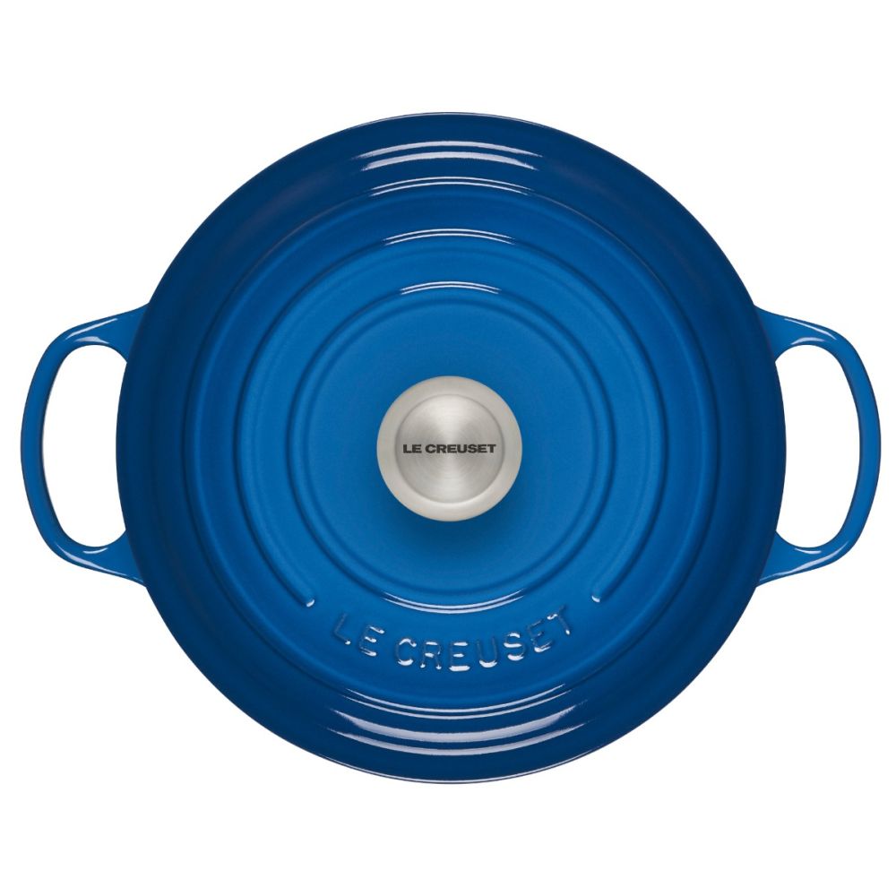 Le Creuset 5.5 Qt. Round Signature Cast Iron Dutch Oven - Thumbnail 2