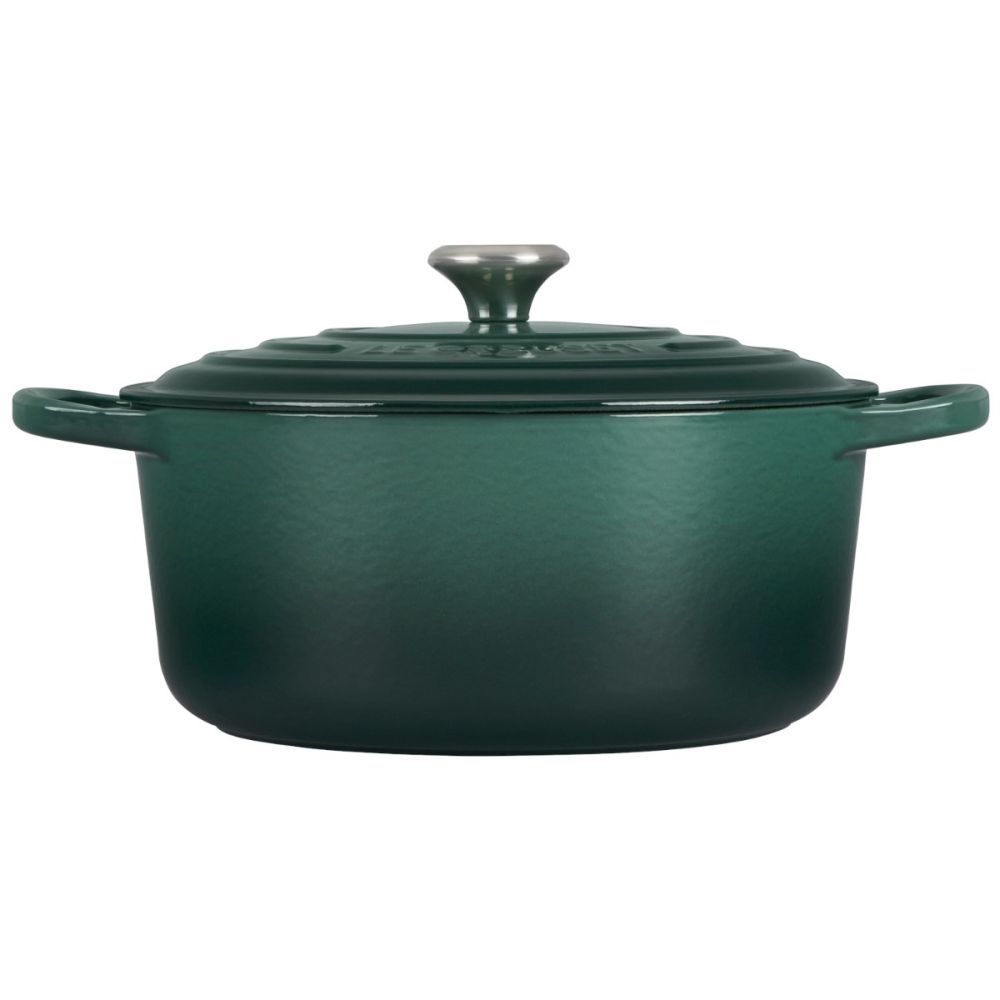 Round Signature Dutch Oven with Stainless Steel Knob