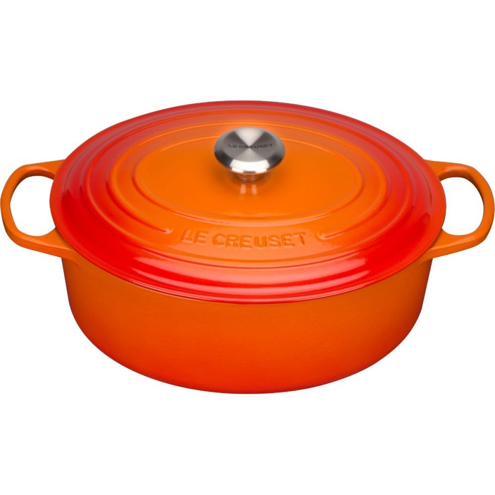 6.75 Qt. Oval Dutch Oven - Flame Orange, Le Creuset