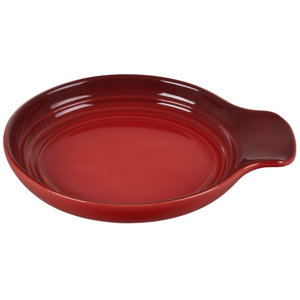 Le Creuset Chilli Red Spoon,ladle Rest,holder.ceramic  Kitchenware,display.model No 7-4 