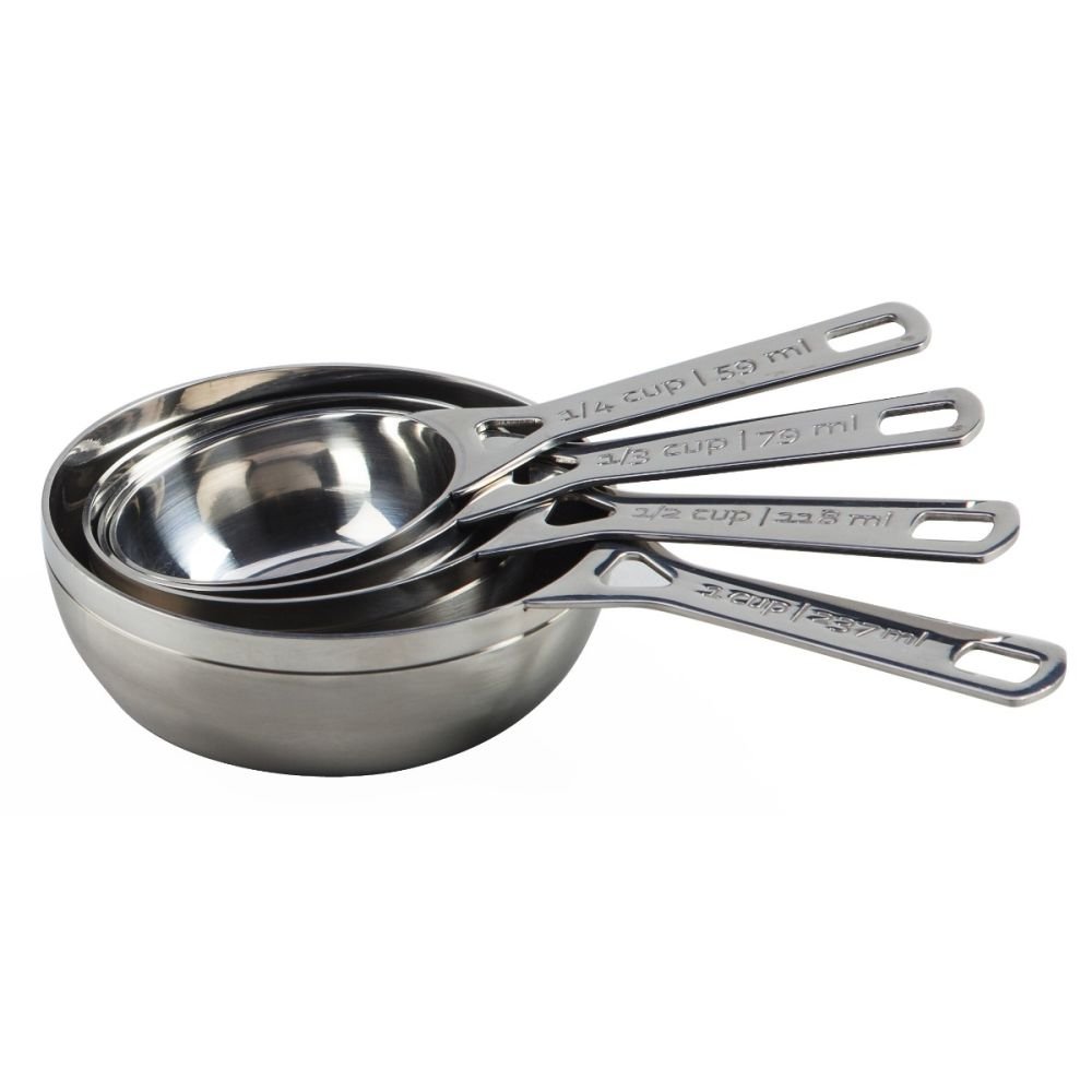 Stainless Steel Measuring Cups - Set of 4