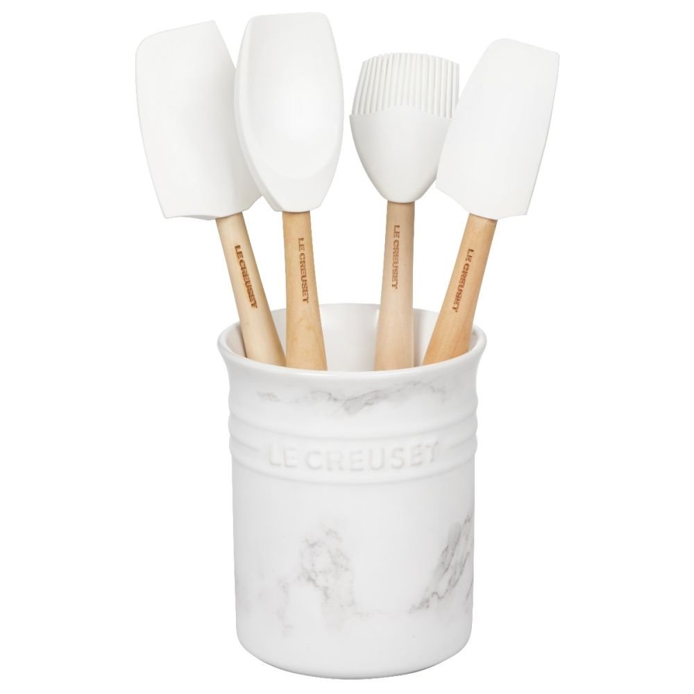 Le Creuset Silicone Pastry Brush, 6 3/4 x 1 1/8, White