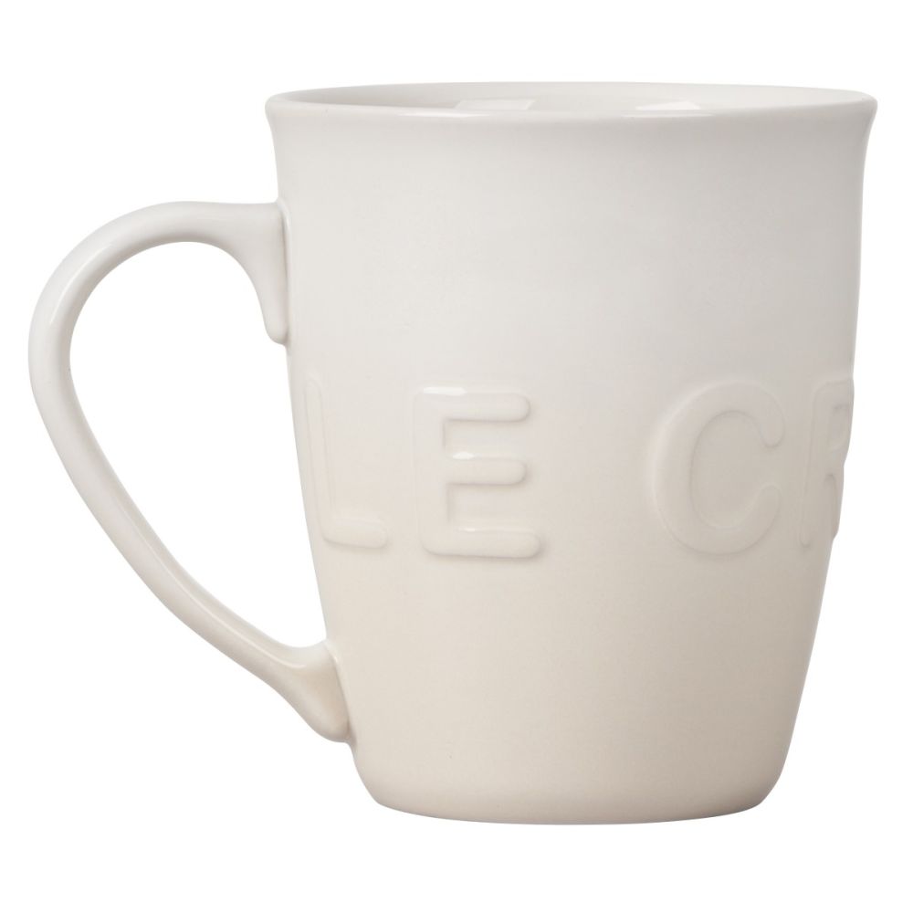 Le Creuset Espresso Mug, Demitasse, Stoneware Mug, Ivory, Cream