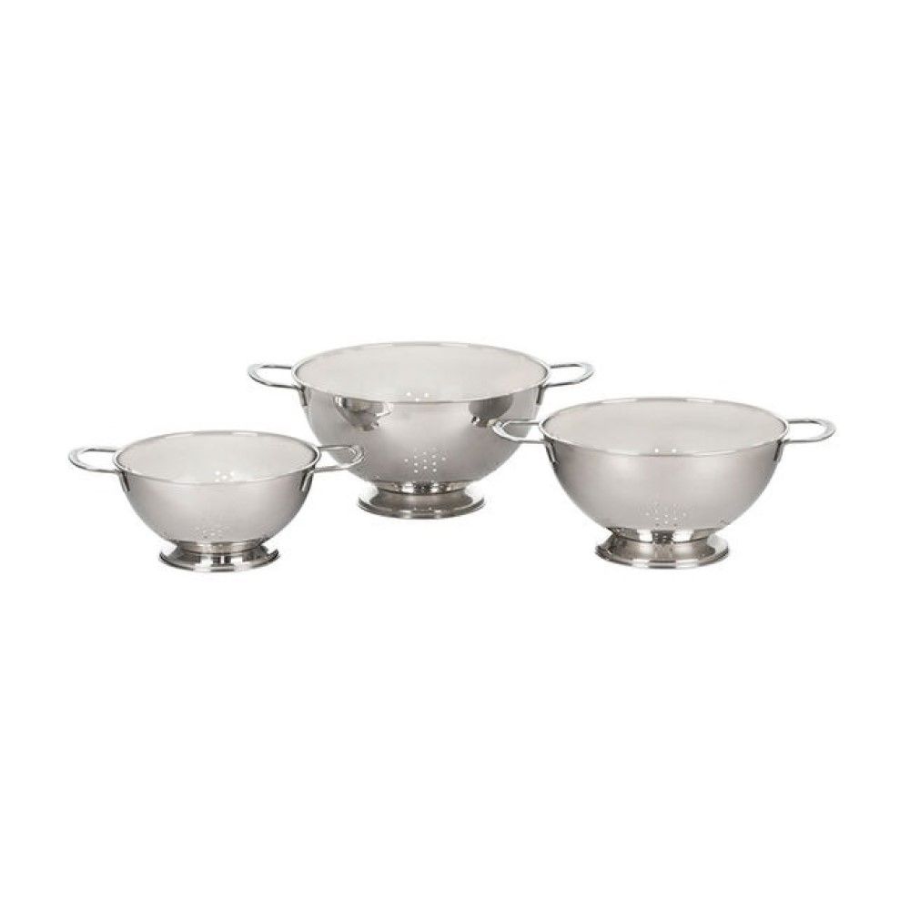 Stackable Stainless Steel Colanders (Set of 3) | Le Creuset