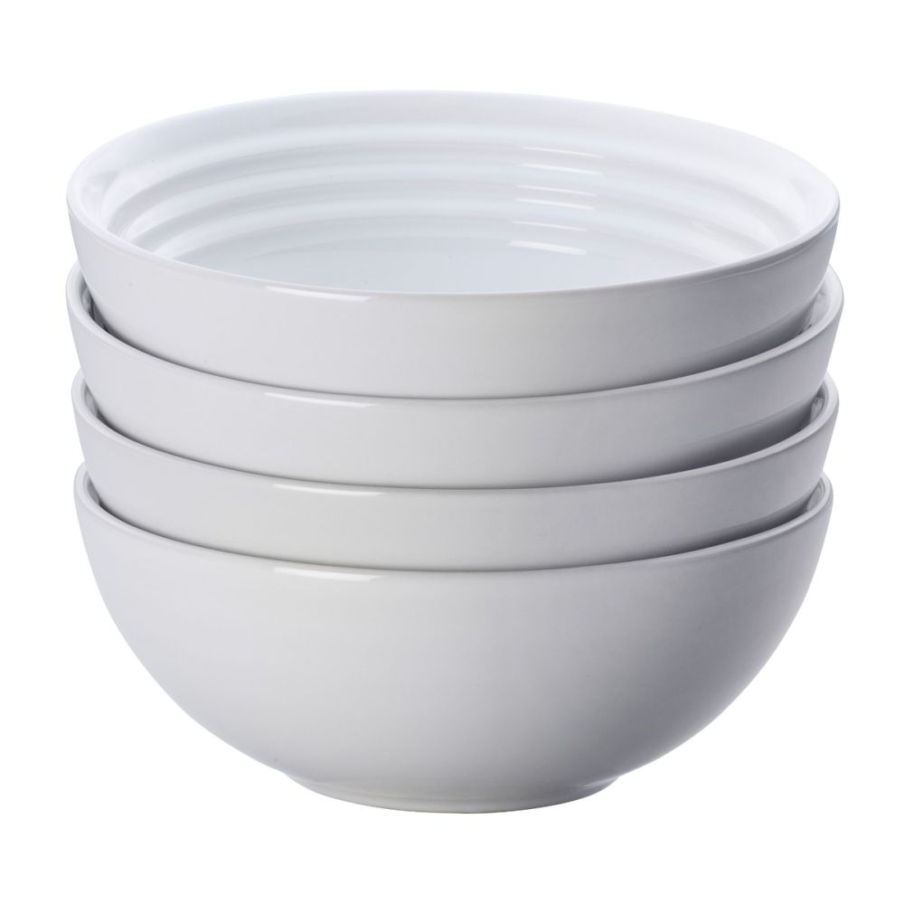 Nordic Ware Soup/ Salad Bowls - Set of 2 - White