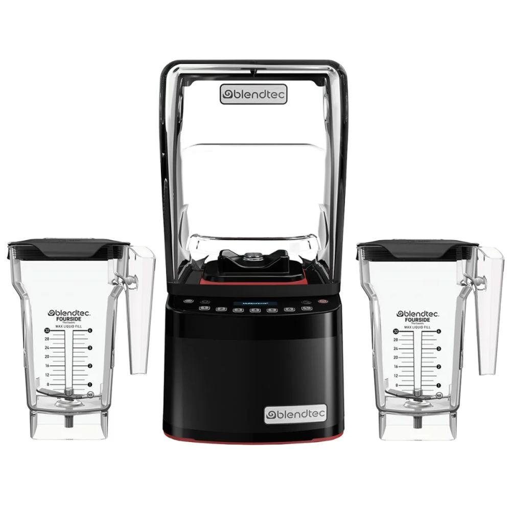 Blendtec Stealth Countertop Blender with 2 Fourside Jars