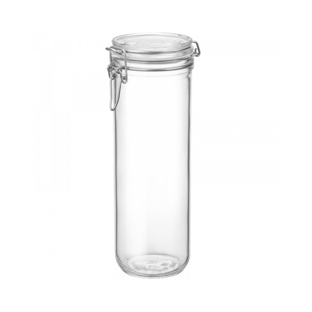 Vintage Ice Water Glass Refrigerator Bottle 1 Quart Jar Container