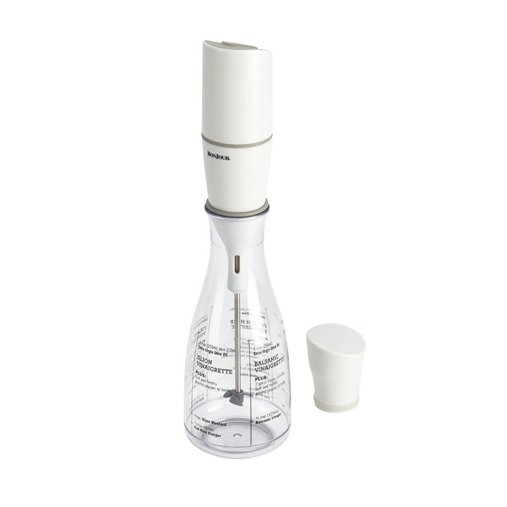 New Salad Dressing Mixer Bottle Manual Dressing Mixing Container Shaker  Leak-free Salad Blender for Kitchen Accessories