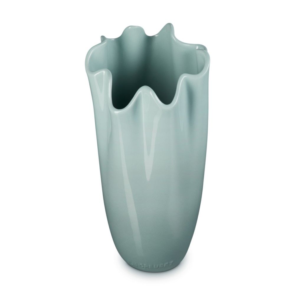 Le Creuset Iris Collection Large Ruffle Vase - Thumbnail 3