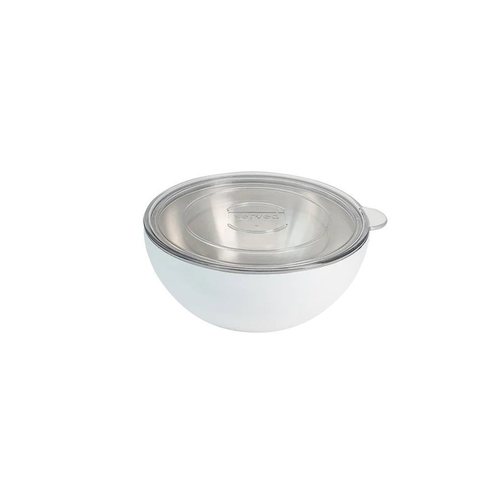 0.625 Quart Small Serving Bowl (Strawberry), Served