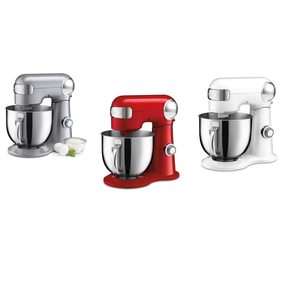 Cuisinart Precision Master 5.5-Quart Stand Mixer in Red