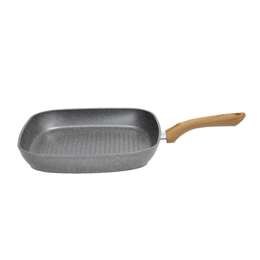 Not A Square Pan Nonstick Fry Pan, Grey, 8