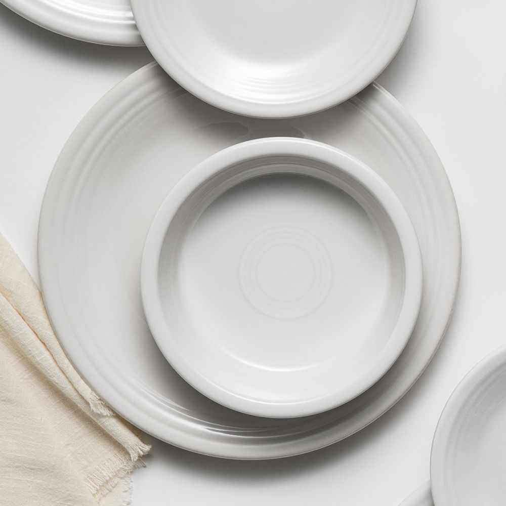 10.5 Classic Rim Dinner Plate White Fiesta Everything Kitchenswa