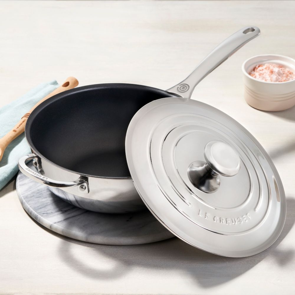Le Creuset 3.5 Qt. Nonstick Saucier Pan
