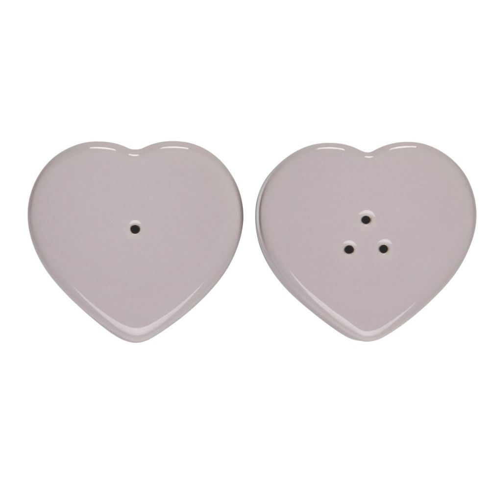 Heart Salt and Pepper Shakers