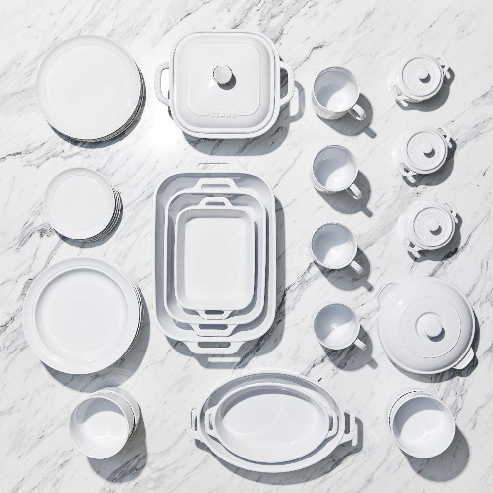 16oz Mugs (Set of 4) White | Staub | Everything Kitchens