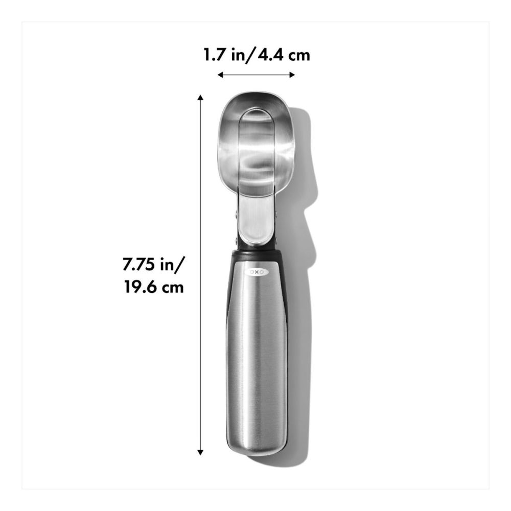 Steel Lever Ice Cream Scoop | OXO | Everything Kitchens