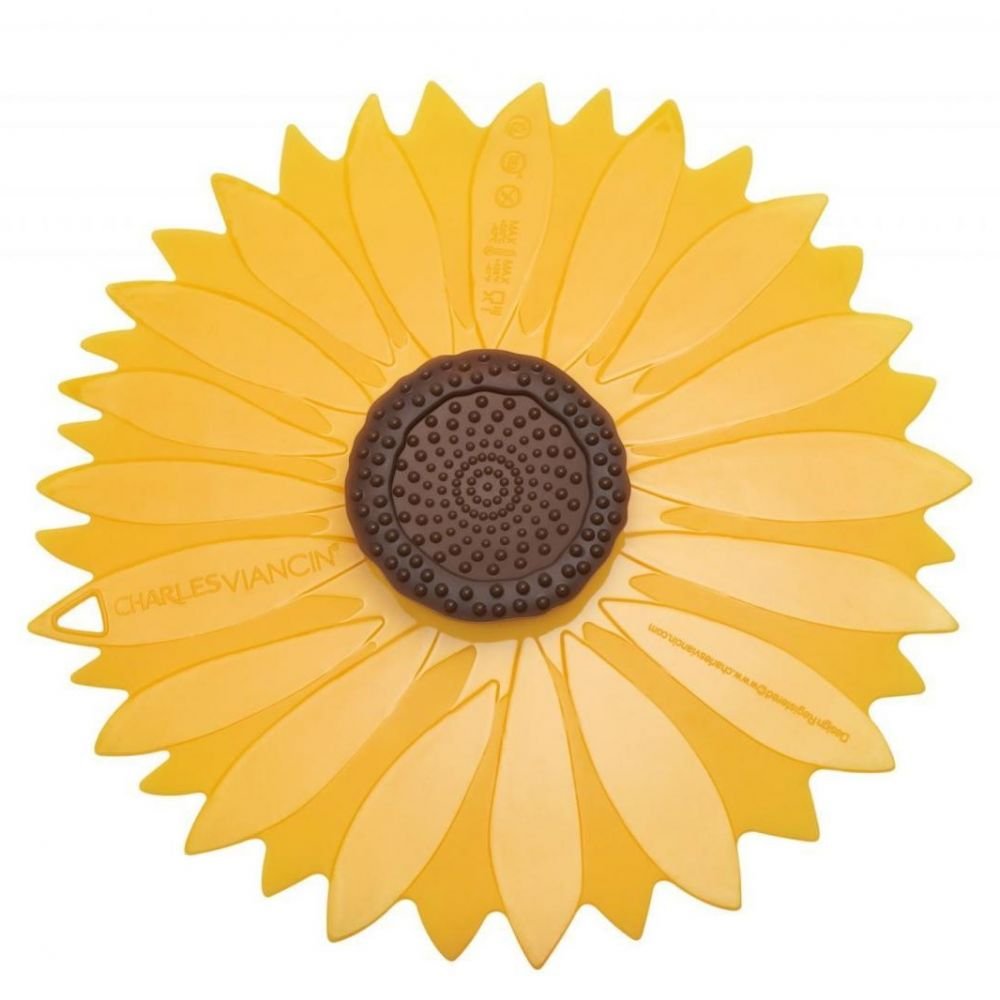 Medium 9 Charles Viancin Sunflower Lid 