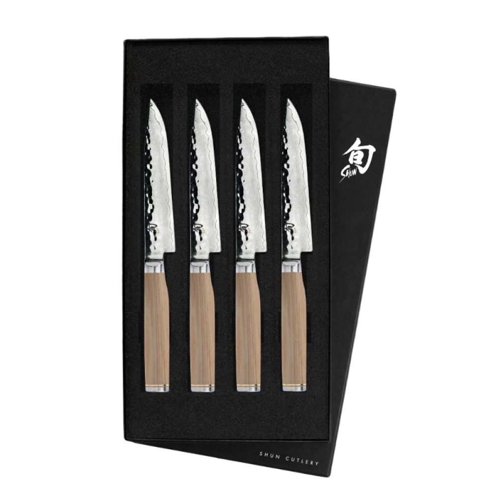 Shun Premier Blonde 4 Piece Steak Knife Set - Thumbnail 2