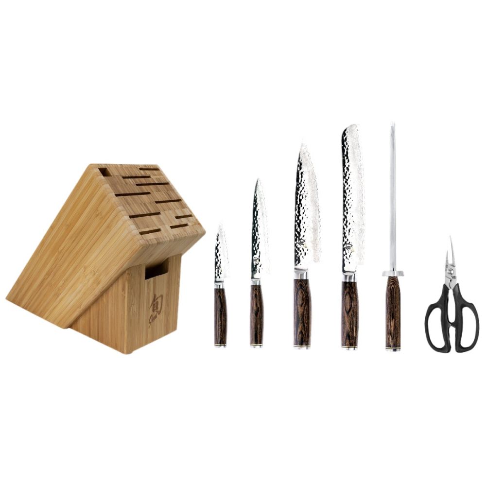 Premiere 7-Piece Essential Block Set | Shun | Everything Kitchens