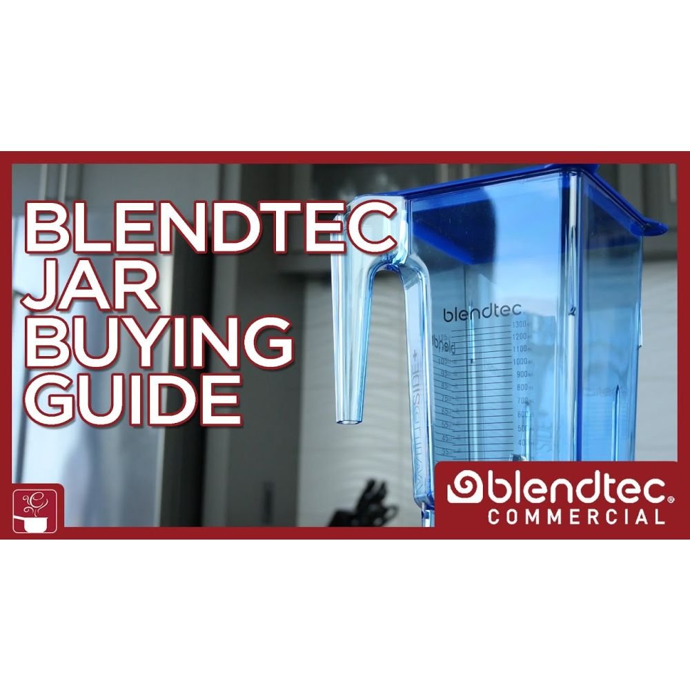 Blendtec Commercial FourSide Blender Jar64 oz with Hard Lid 