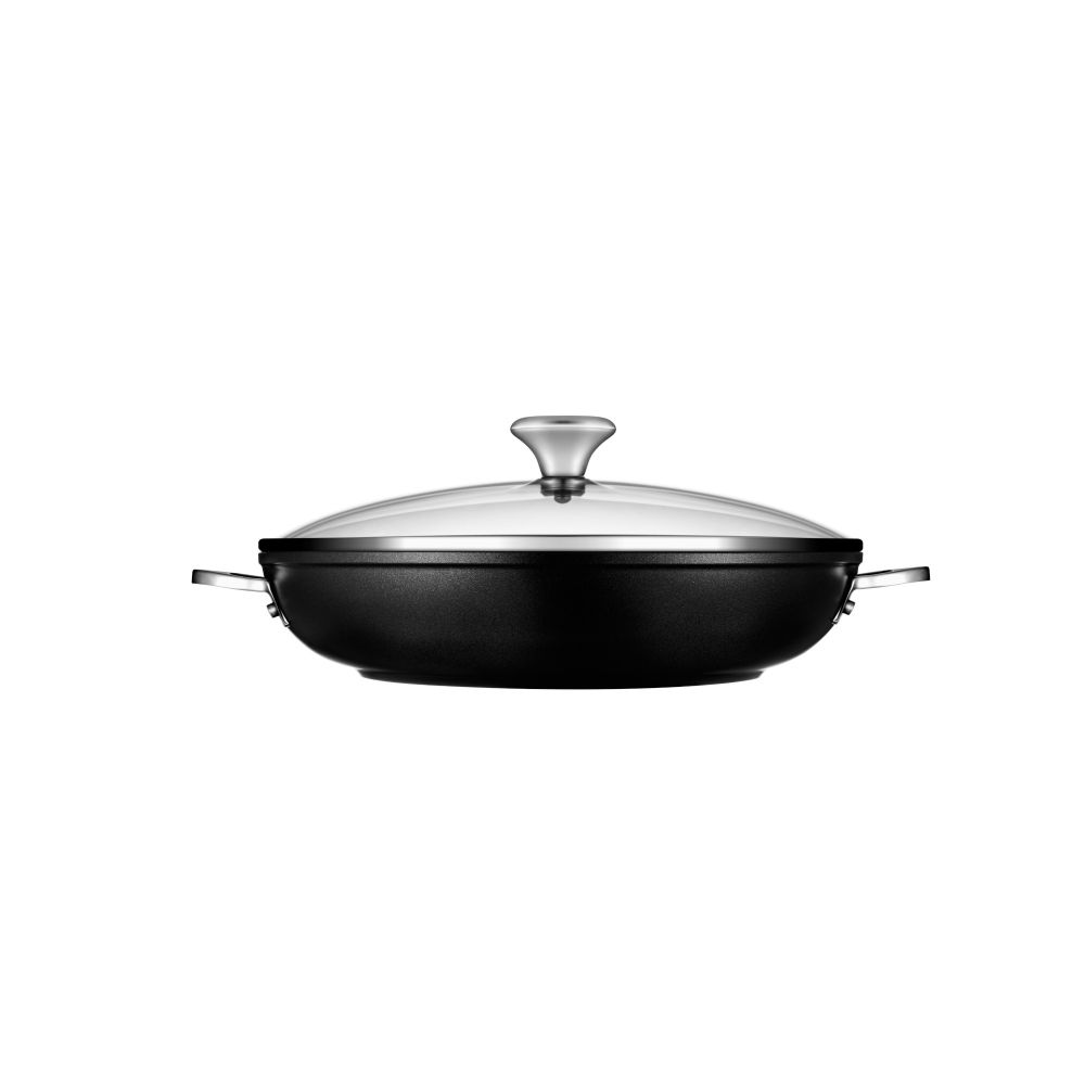 4 Qt. Shallow Casserole/Braiser with Glass Lid (Toughened Nonstick