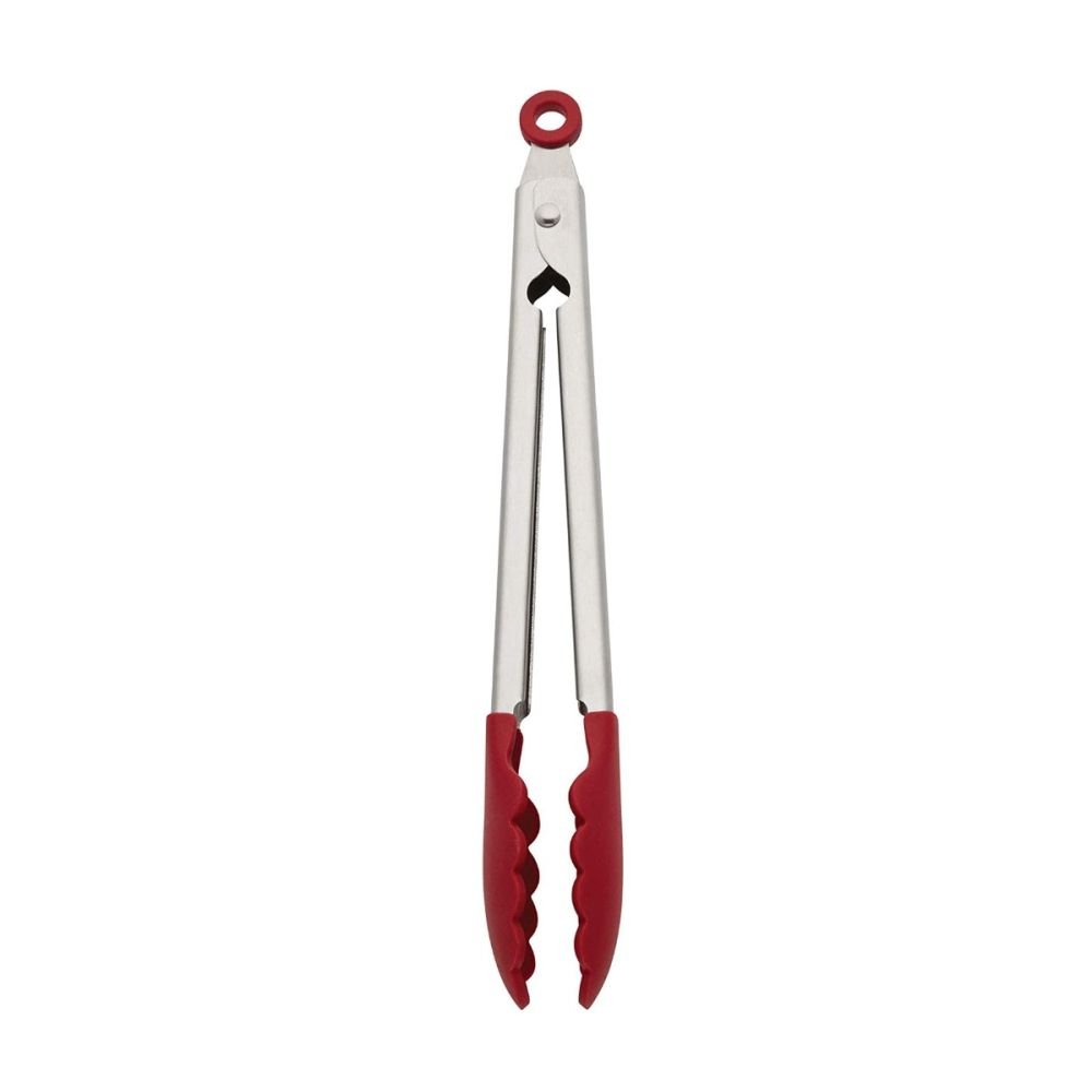 KitchenAid Universal Serving and Silicone Tipped Stainless Steel Kitchen  Tongs, Set of 2