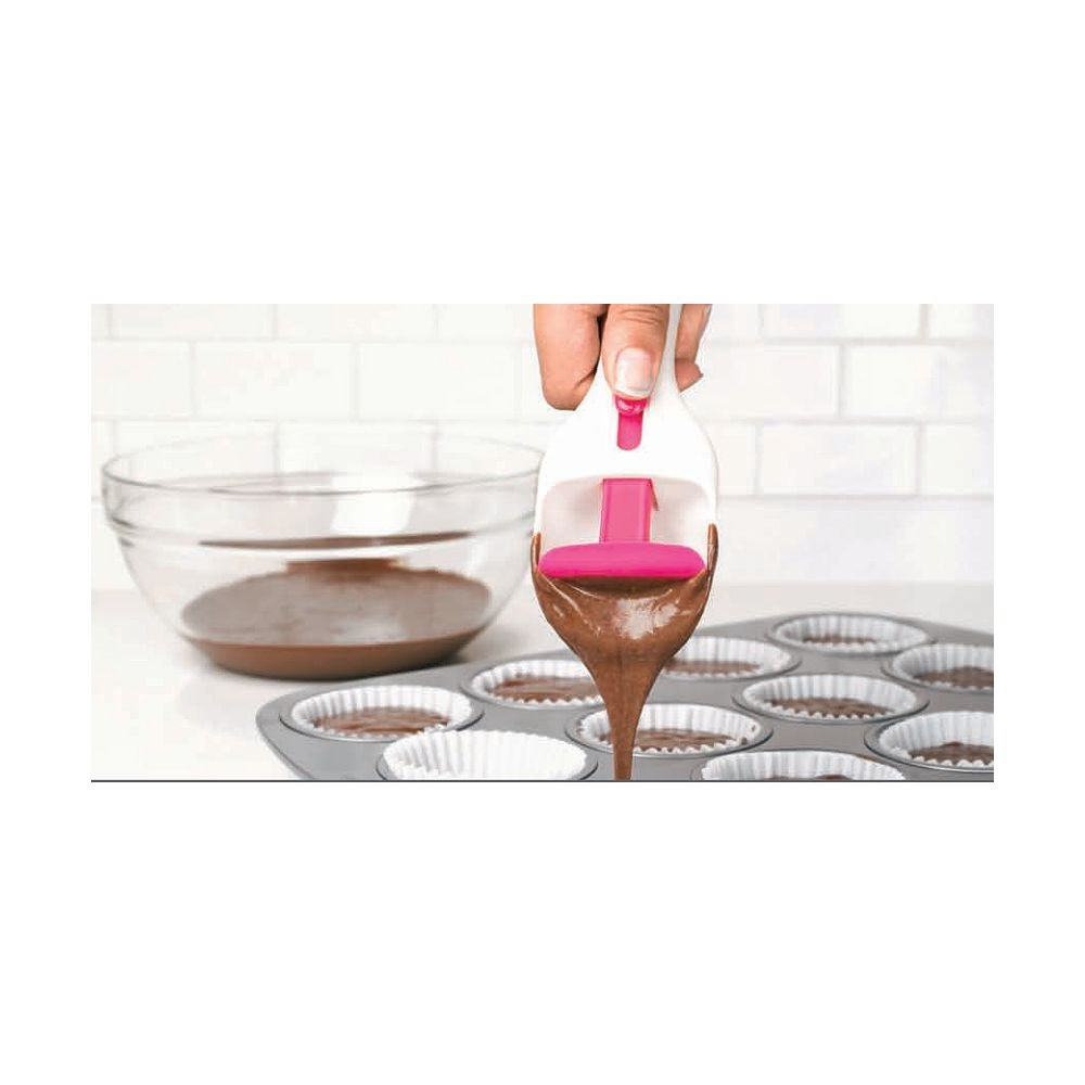 No Mess Cupcake & Batter Scoop No Mess Measuring Baking One Touch