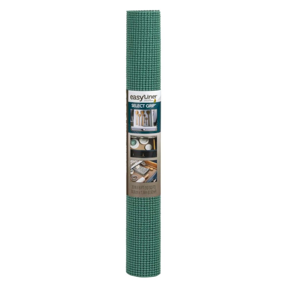 Duck Brand Supreme Grip Black Shelf Liner, 12 in. x 8 ft