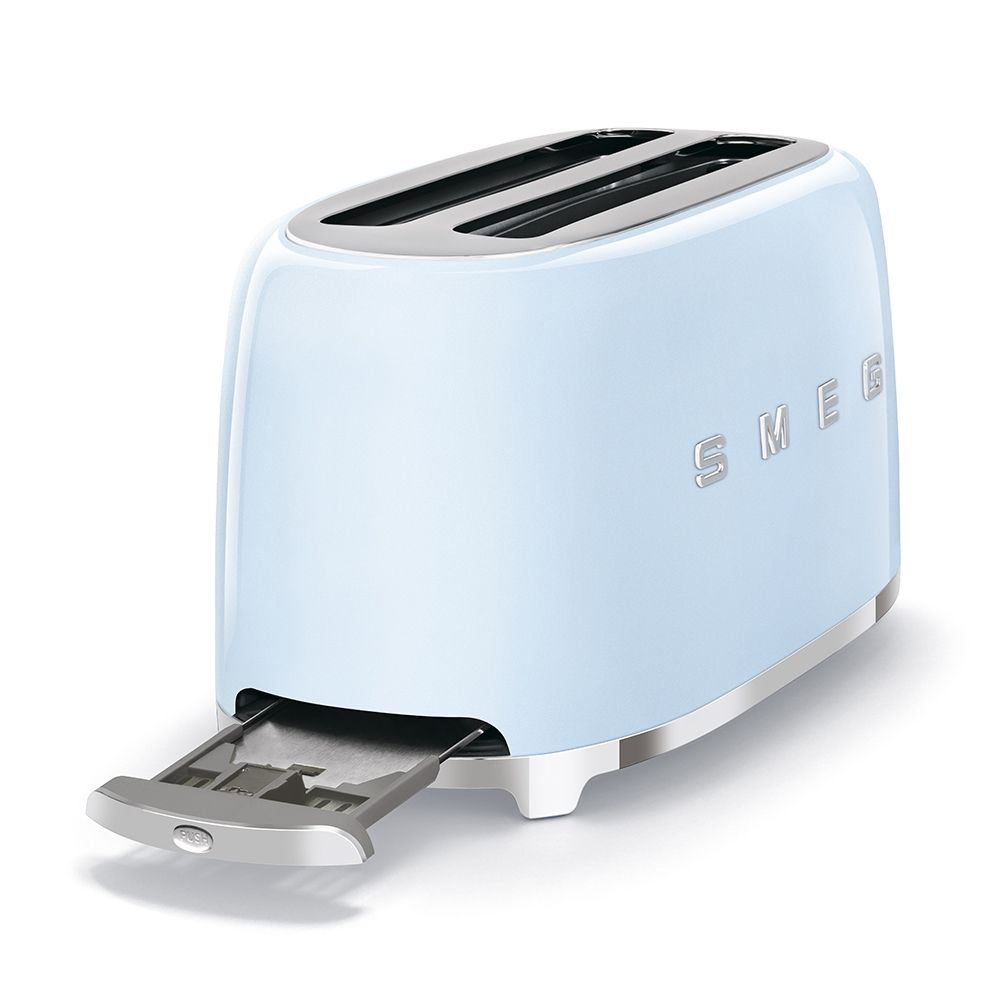 SMEG - TSF01 4-Slice Wide Slot Toaster - Pastel Blue