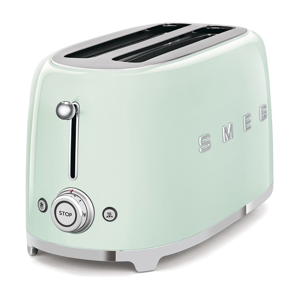 4-Slice Toaster (Pastel Green) | SMEG | Everything Kitchens
