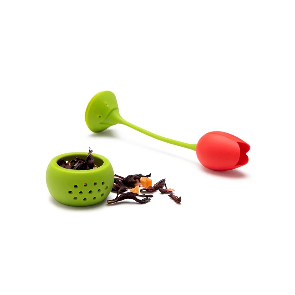 Red Tulip Tea Infuser - Thumbnail 2