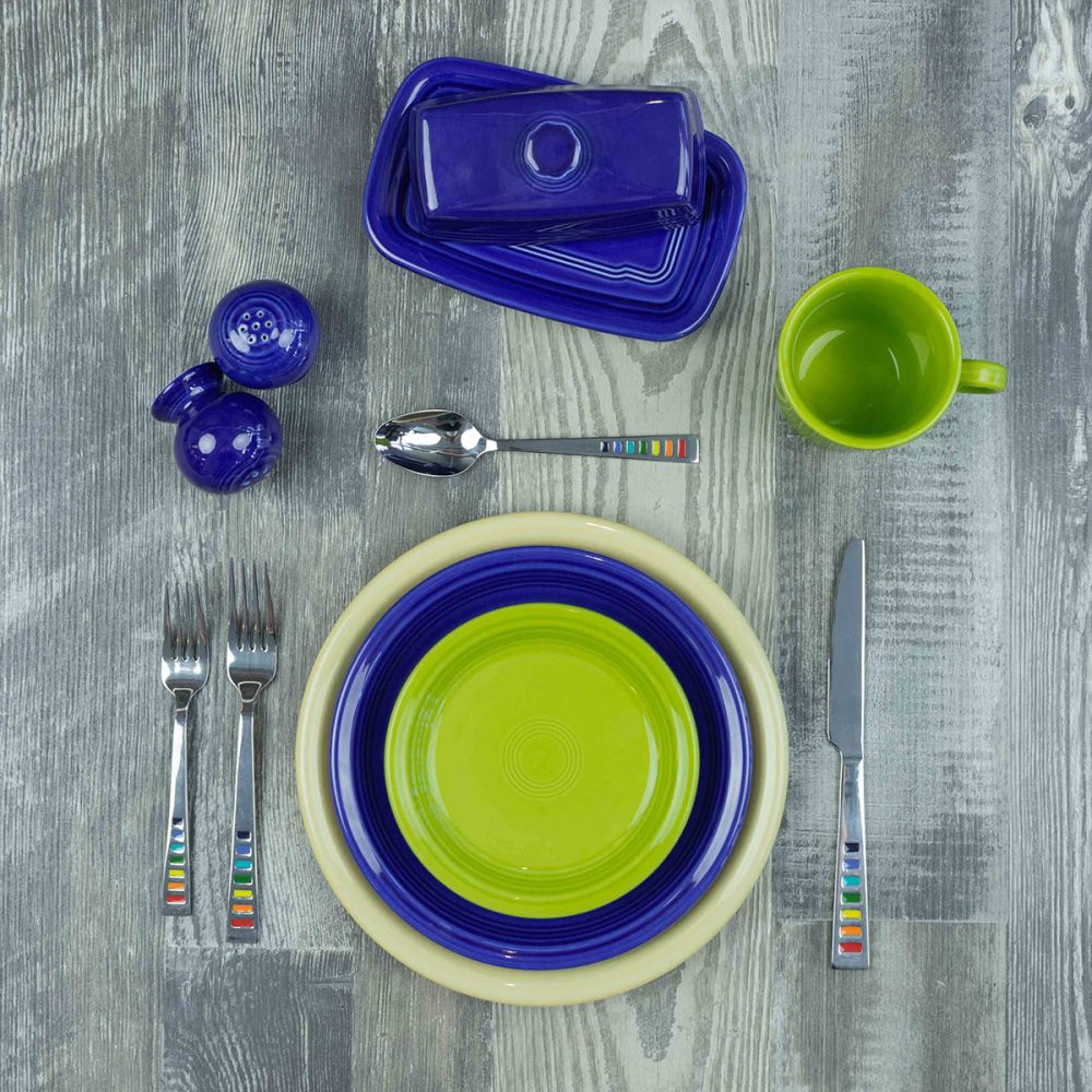 7.25 Bistro Salad Plate in Lemongrass Green Fiesta Everything Kitchens