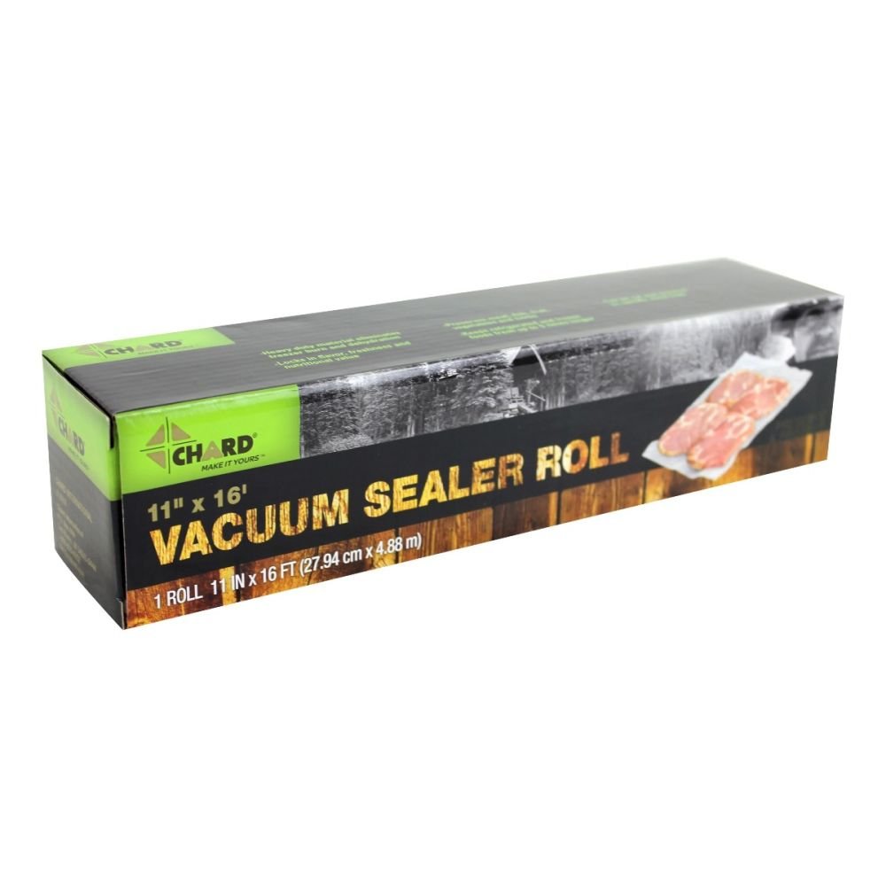 11 x 16' Vacuum Sealer Bag Roll, Chard