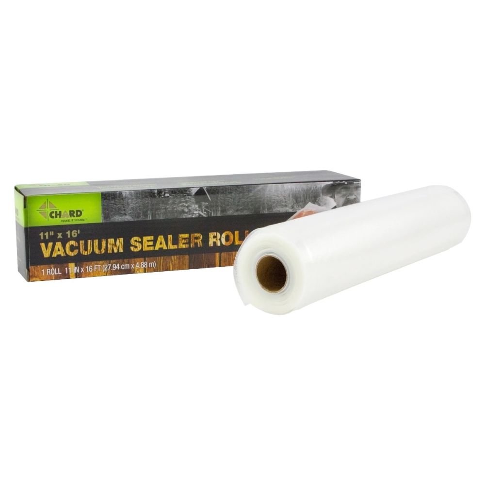 11 x 16' Vacuum Sealer Bag Roll, Chard