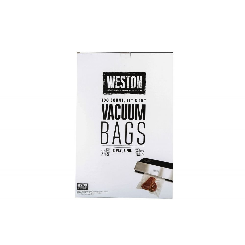 Weston Vacuum Sealer Bags 11 x 16 (Gallon) - 100-Count