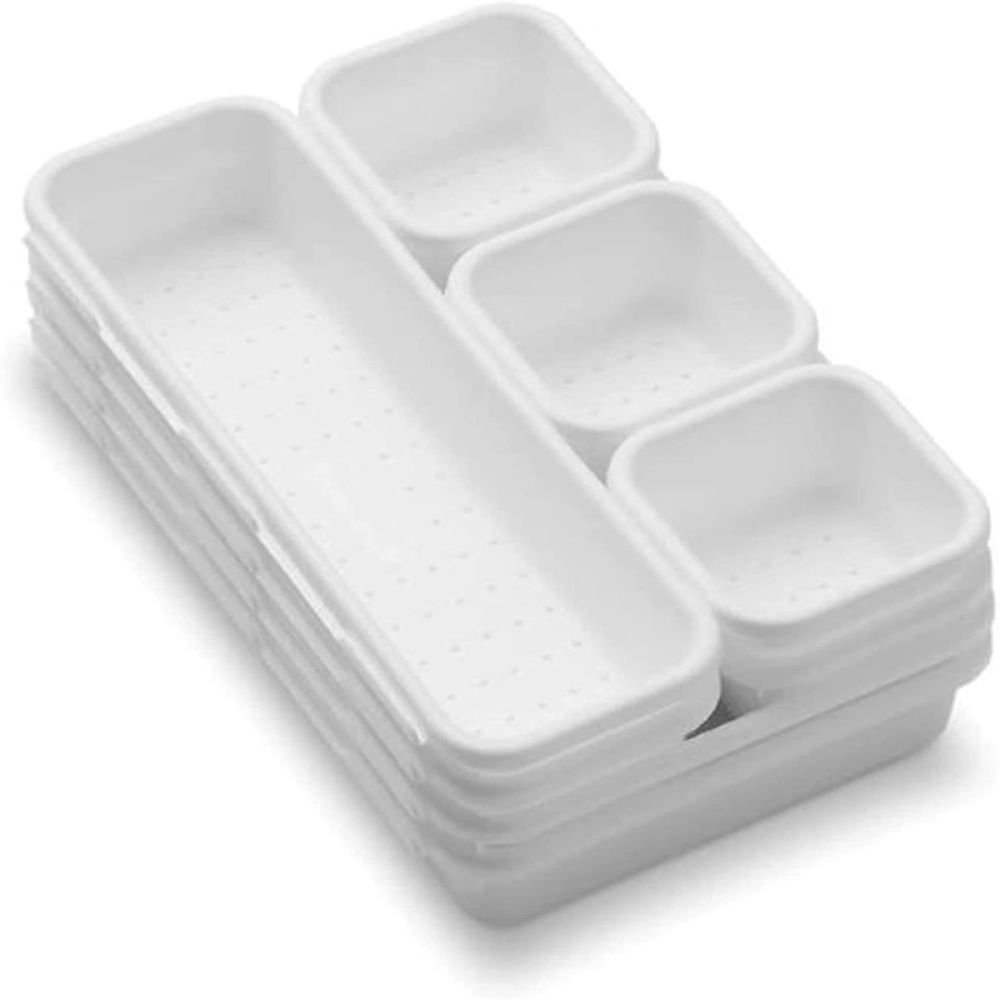 Oggi Six Cube Ice Tray Set of 2, Grey