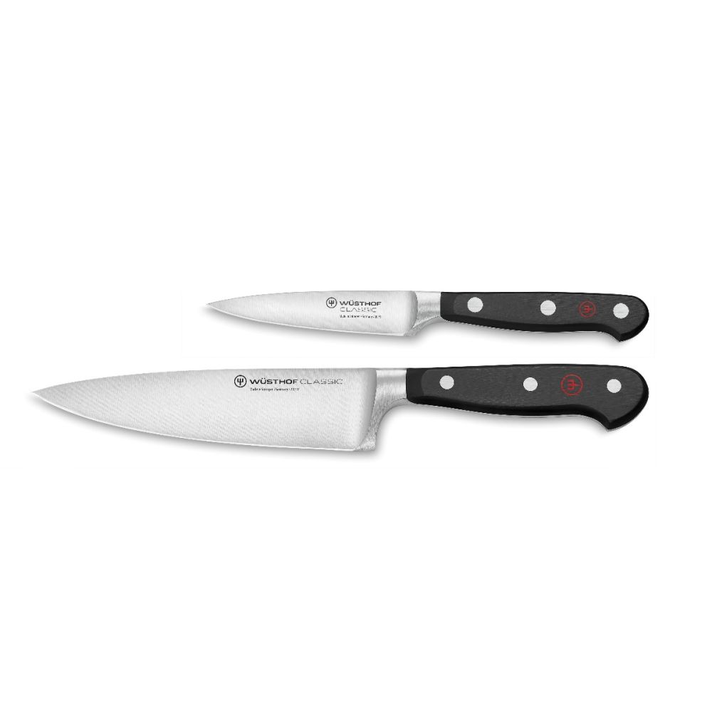 Cuisinart Classic 4pc Stainless Steel Utility Paring Knife Set with Blade  Guards Silver