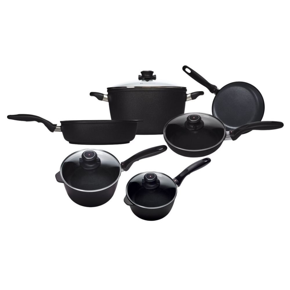Swiss Diamond XD 12.5 Nonstick Wok with Glass Lid - Induction