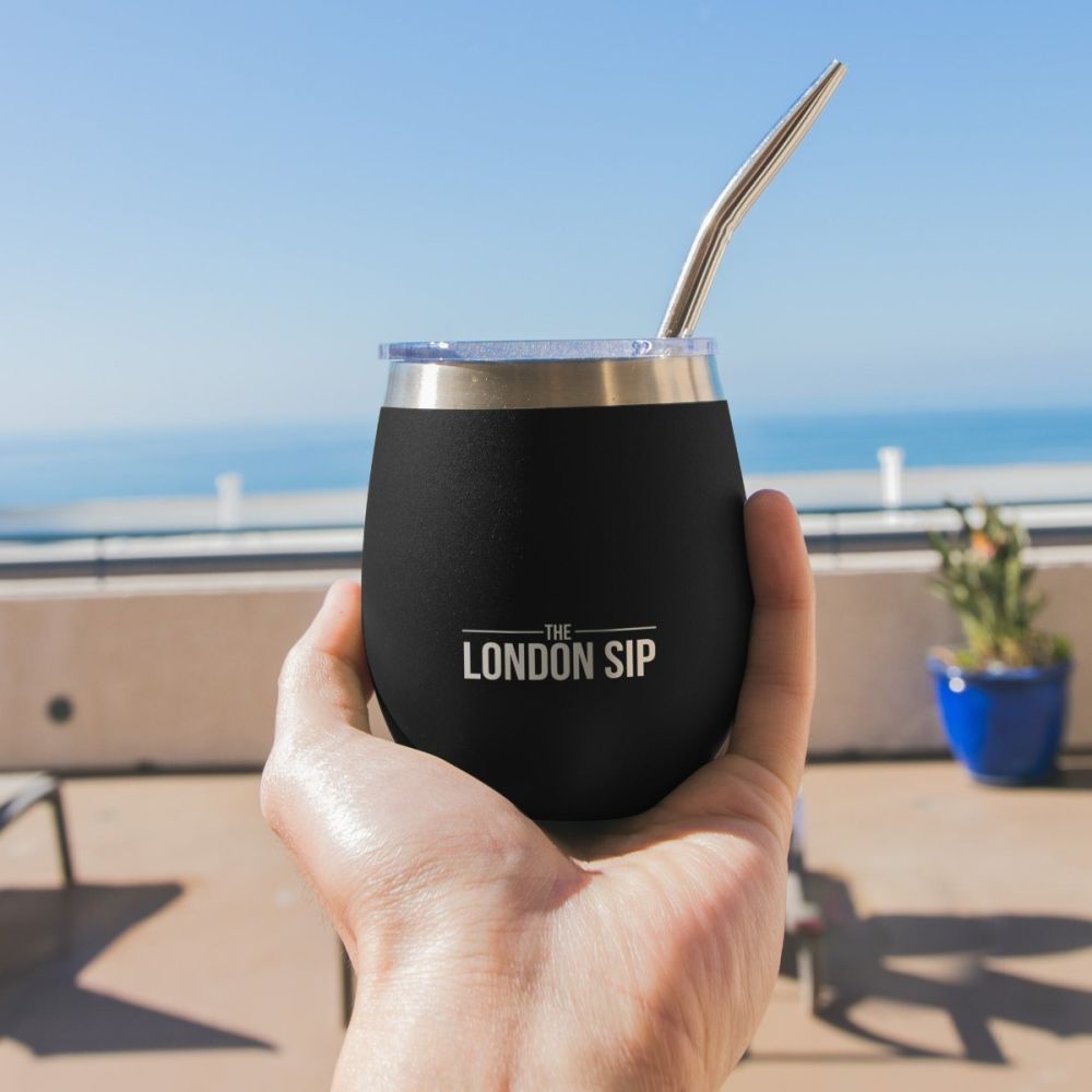 8oz Yerba Mate Cup Set (Black) | The London Sip | Everything Kitchens