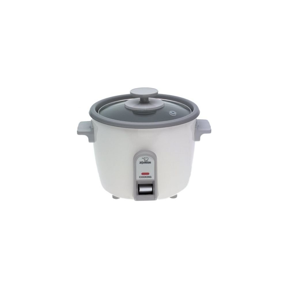 Zojirushi NHS-10 6 Cup Rice Cooker Steamer Warmer White Stainless