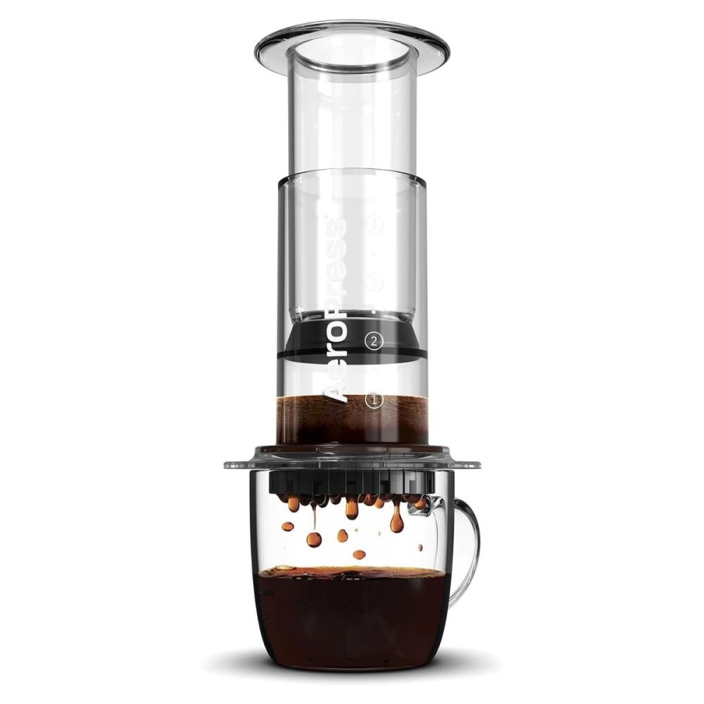 AeroPress Clear Black Coffee Press - Thumbnail 2