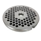 LEM #10/12 Stainless Grinder Plate - 3/16" for coarse hamburger or sausages